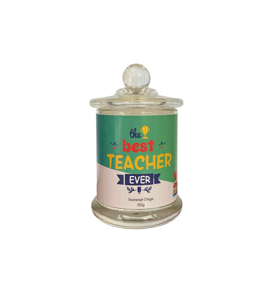 Teachers Themed Scented Candle Single